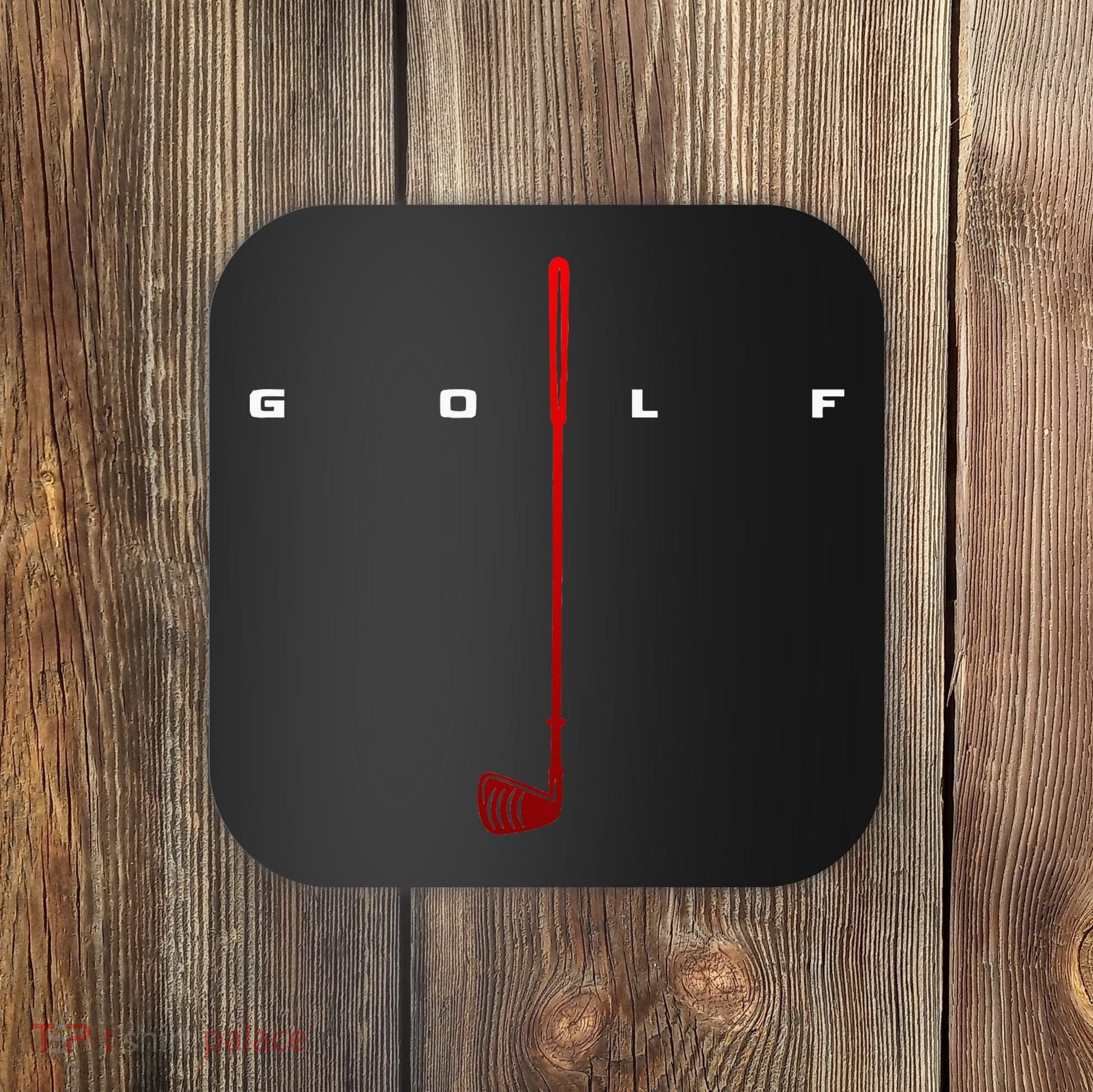 Golfer Golf Coaster