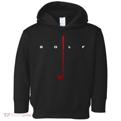 Golfer Golf Toddler Hoodie