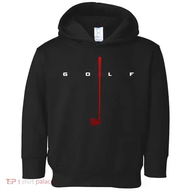 Golfer Golf Toddler Hoodie