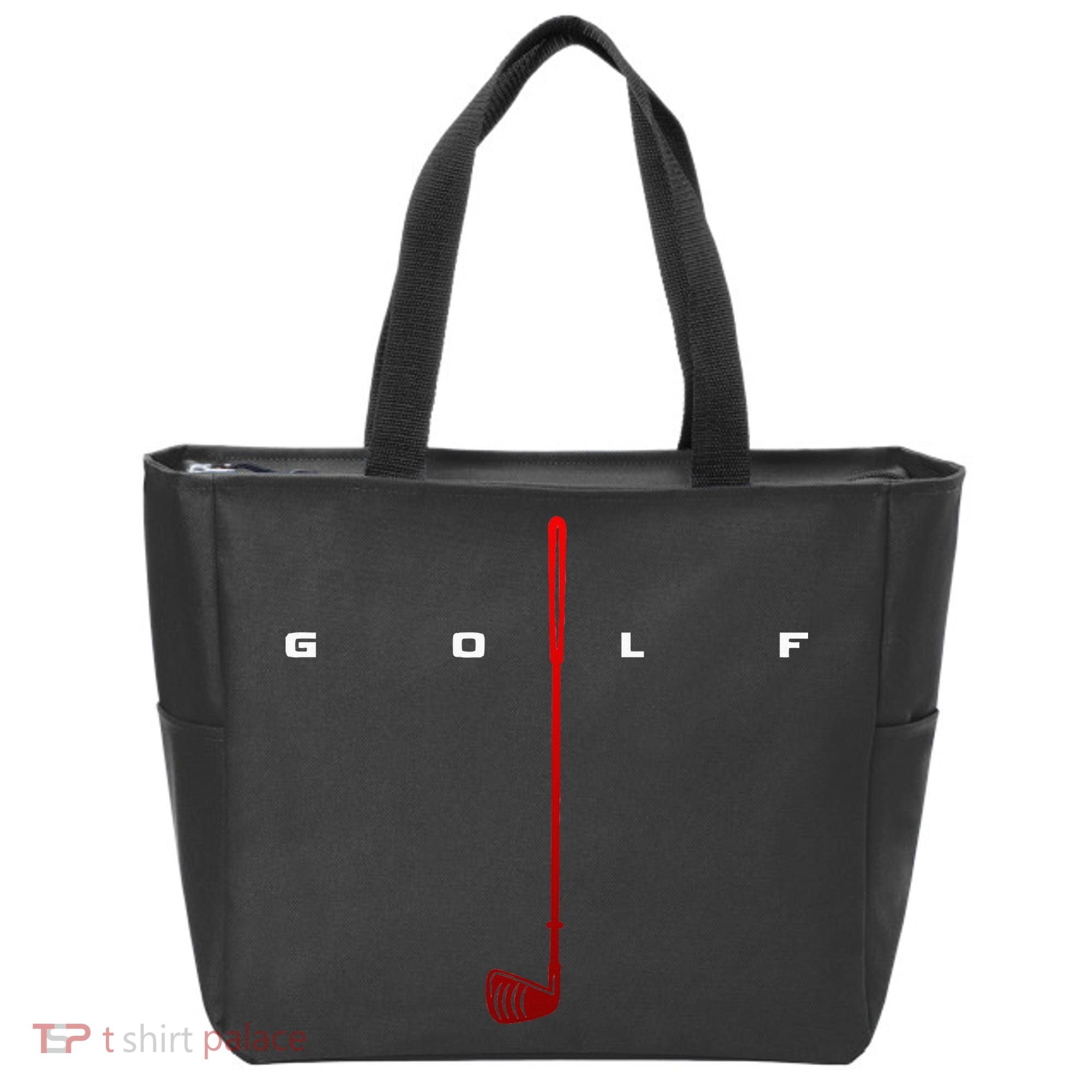 Golfer Golf Tote Bag