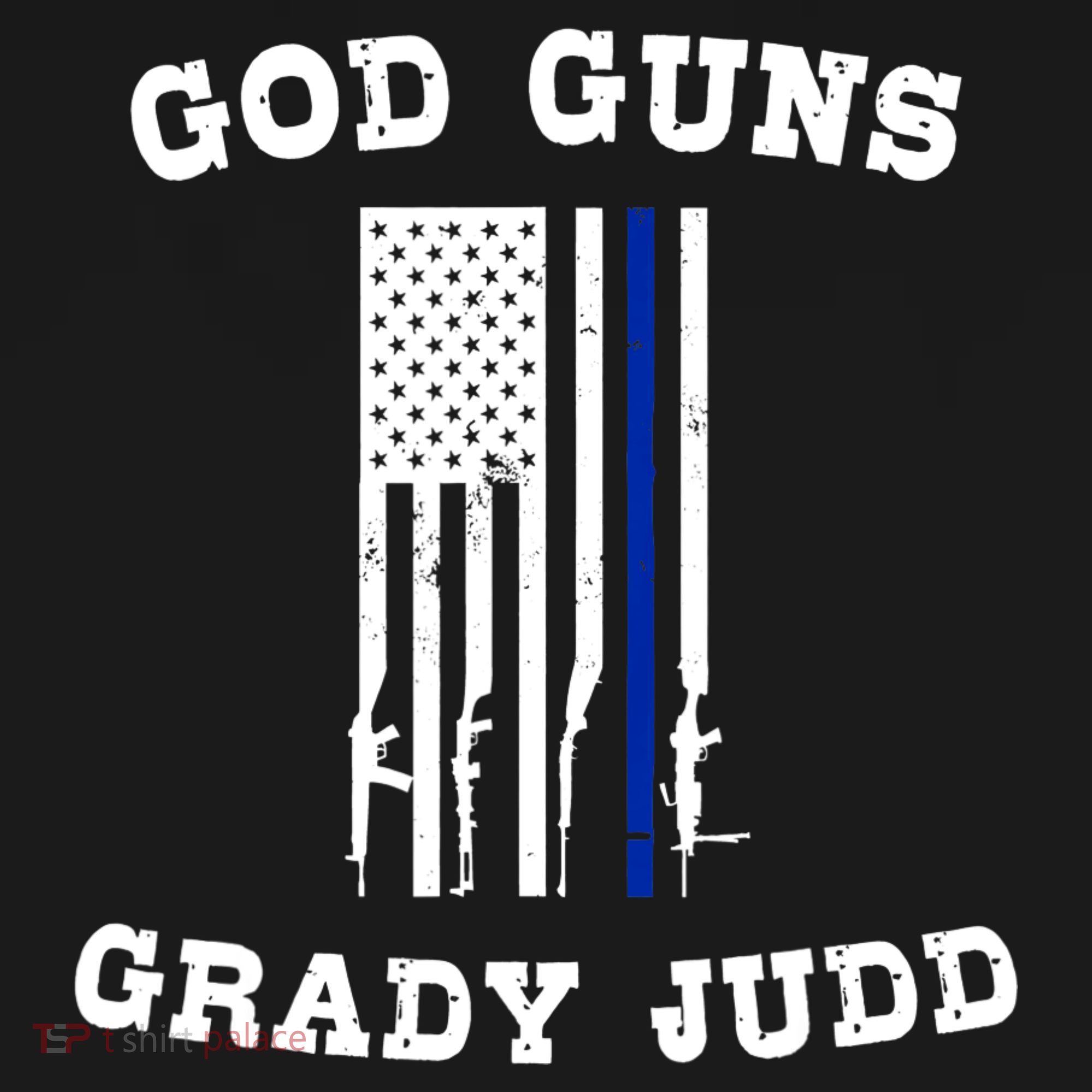 God Guns Grady Judd Shirt Essentiel Ornament