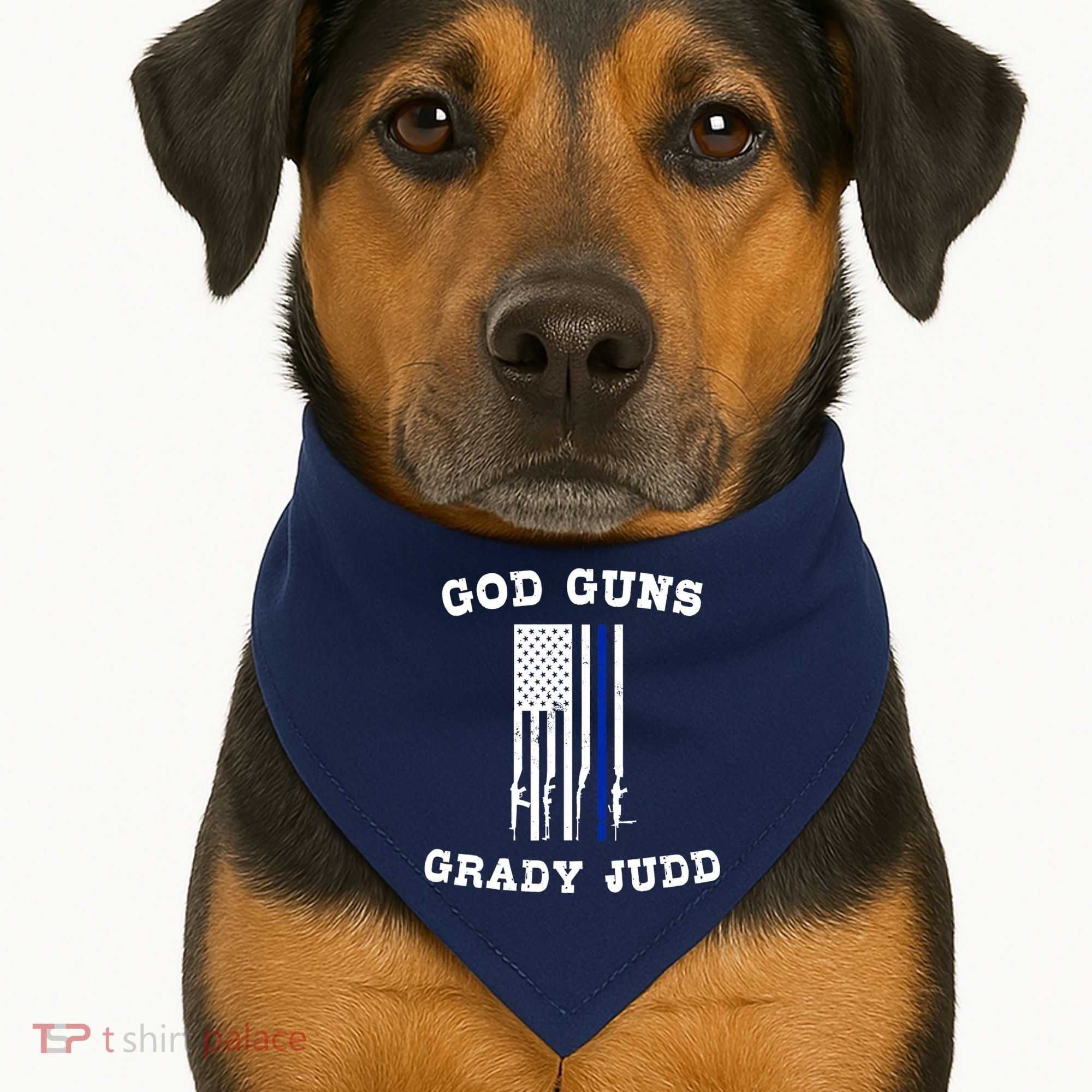God Guns Grady Judd Shirt Essentiel USA-Made Doggie Bandana