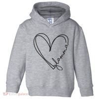 Glamma Glamma Grandparents Day Toddler Hoodie thumb 0