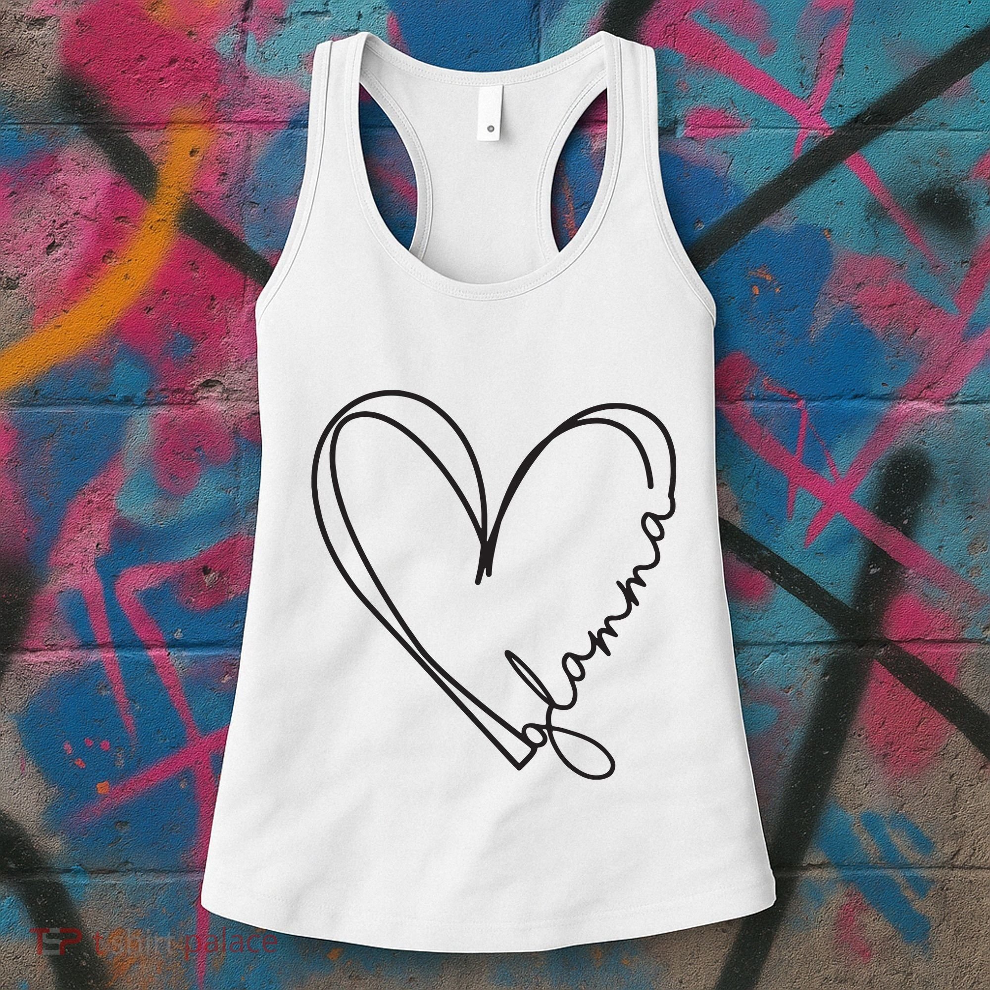 Glamma Glamma Grandparents Day Women's Tank Top