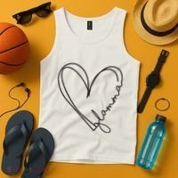 Glamma Glamma Grandparents Day Tank Top thumb 4