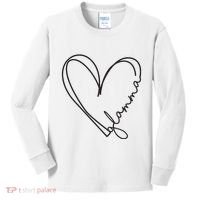 Glamma Glamma Grandparents Day Kids Long Sleeve Shirt thumb 0