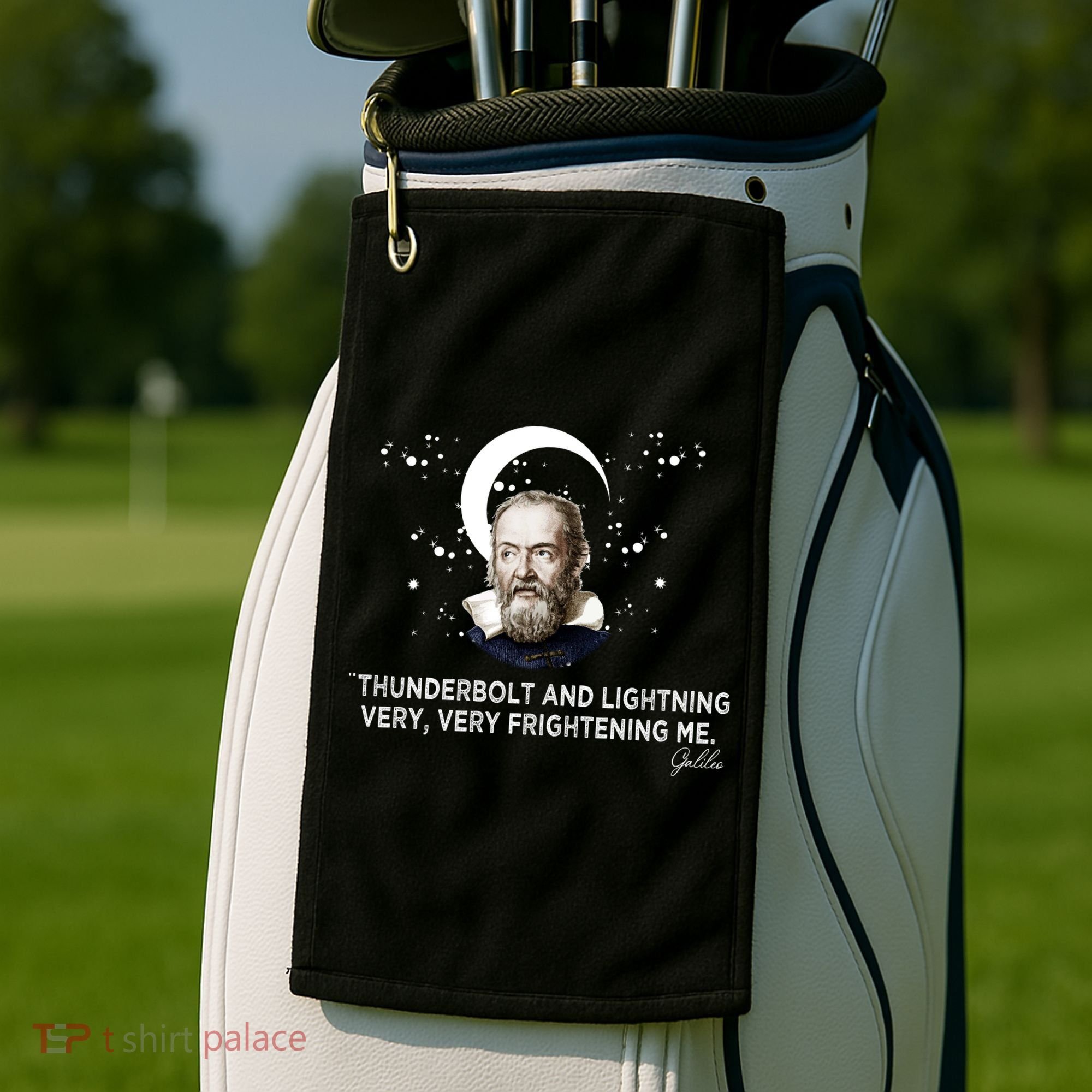 Galileo Galilei Golf Towel
