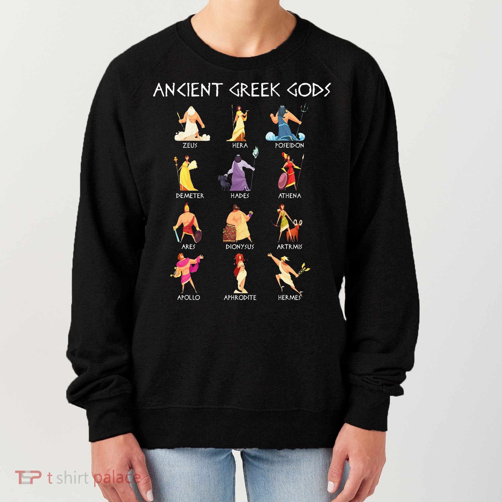 Greek Gods Greek Mythology Ancient Legends Women's Sweatshirt