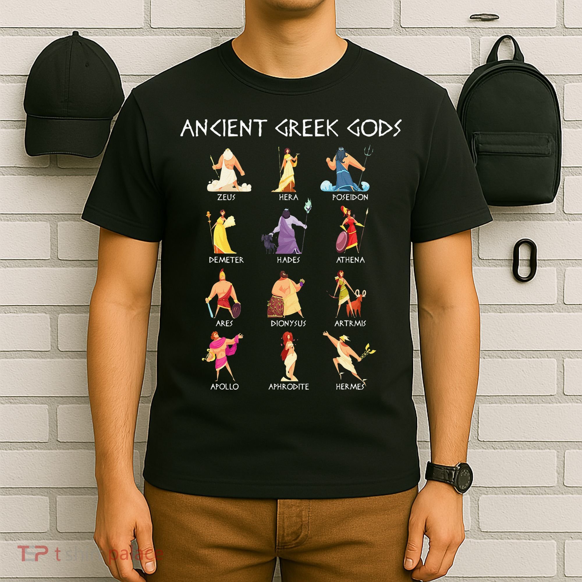 Greek Gods Greek Mythology Ancient Legends T-Shirt