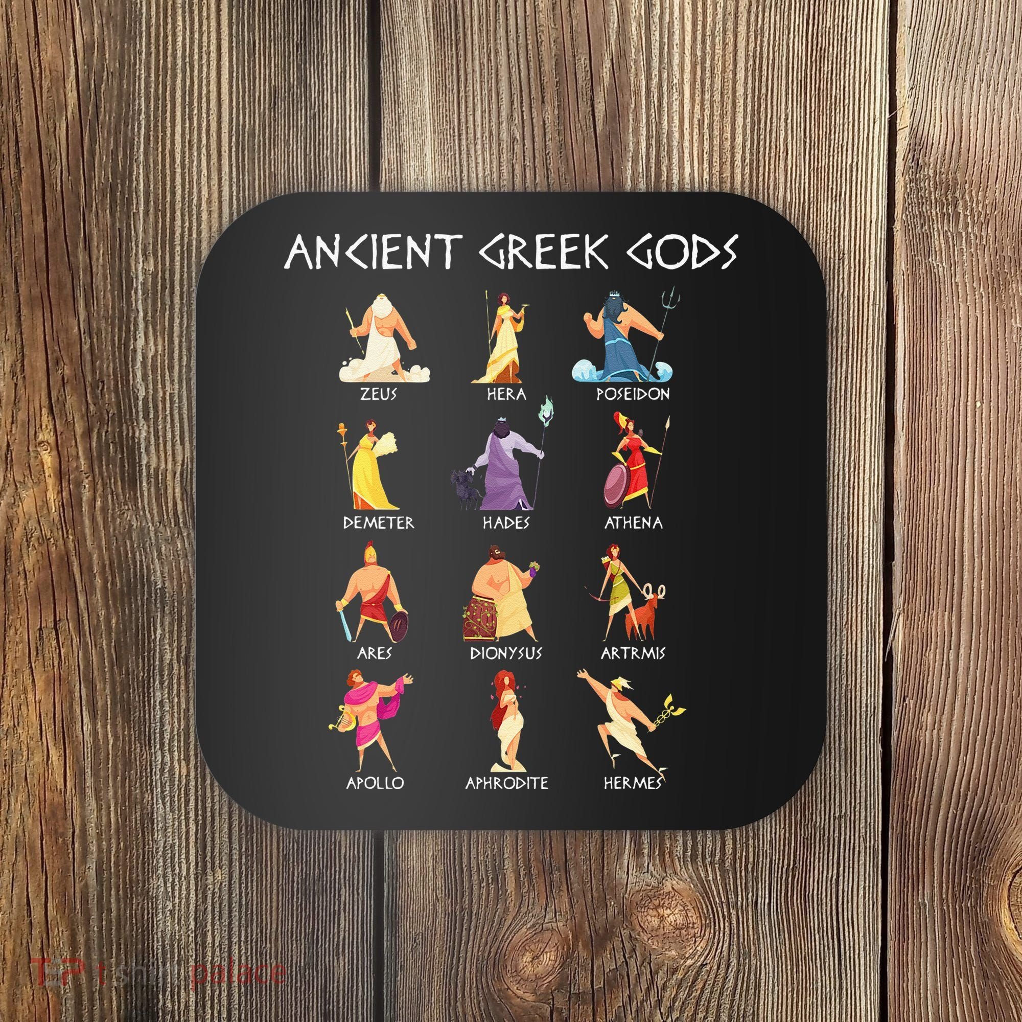 Greek Gods Greek Mythology Ancient Legends Coaster