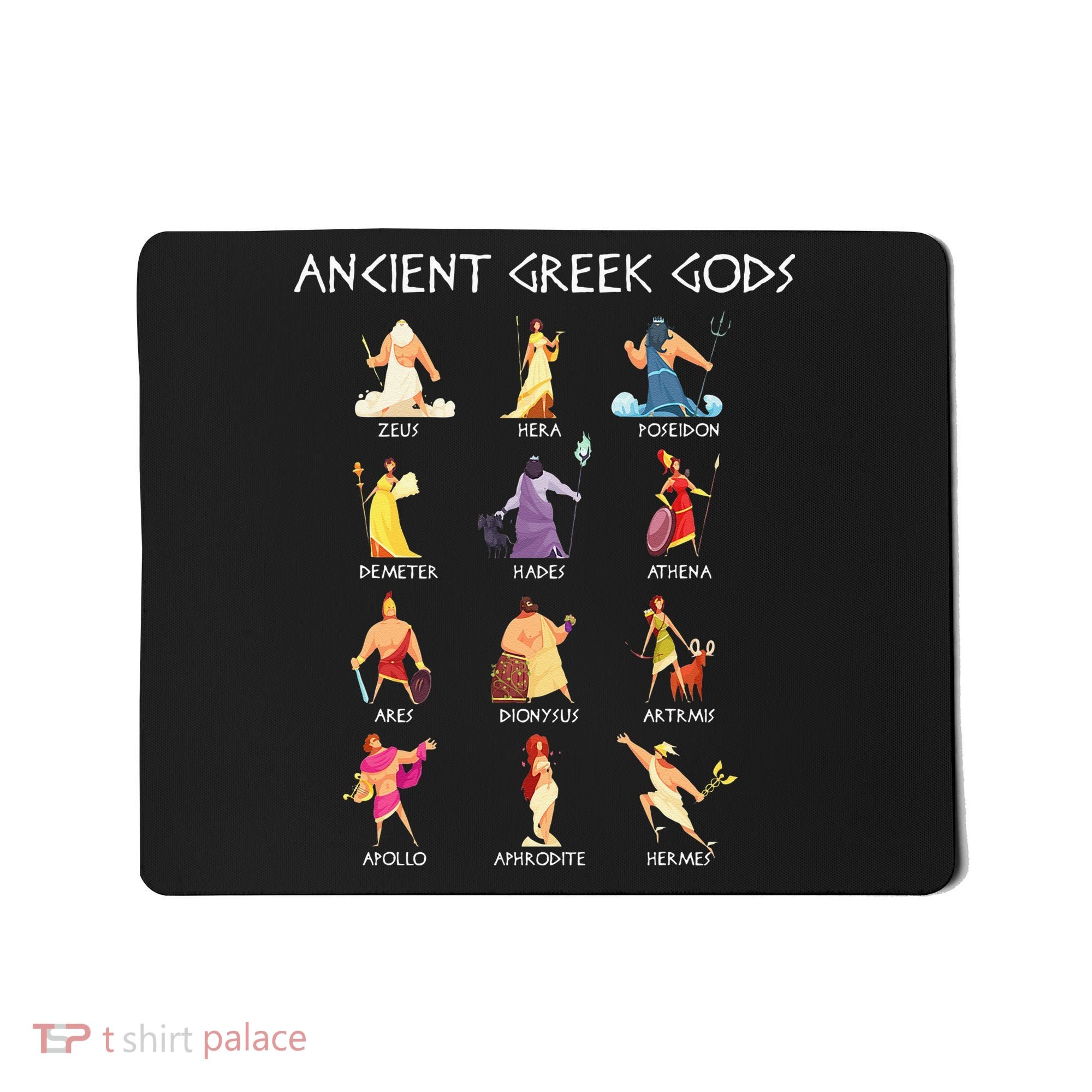 Greek Gods Greek Mythology Ancient Legends Mousepad