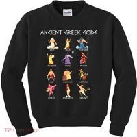 Greek Gods Greek Mythology Ancient Legends Kids Sweatshirt thumb 0