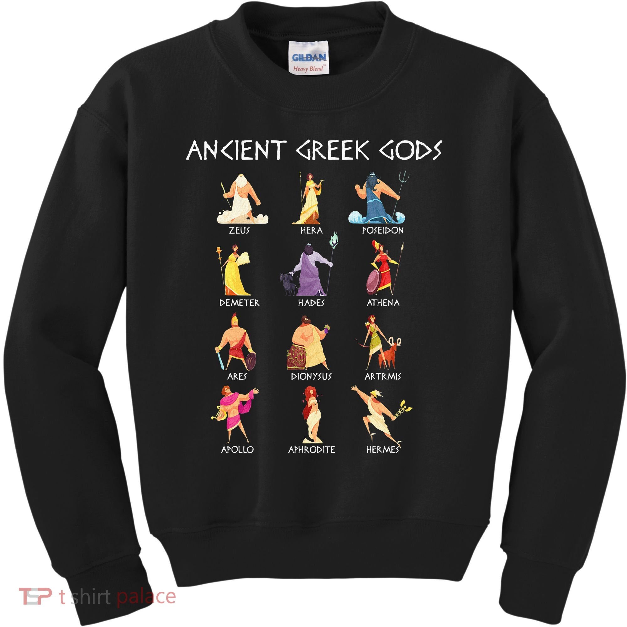 Greek Gods Greek Mythology Ancient Legends Kids Sweatshirt