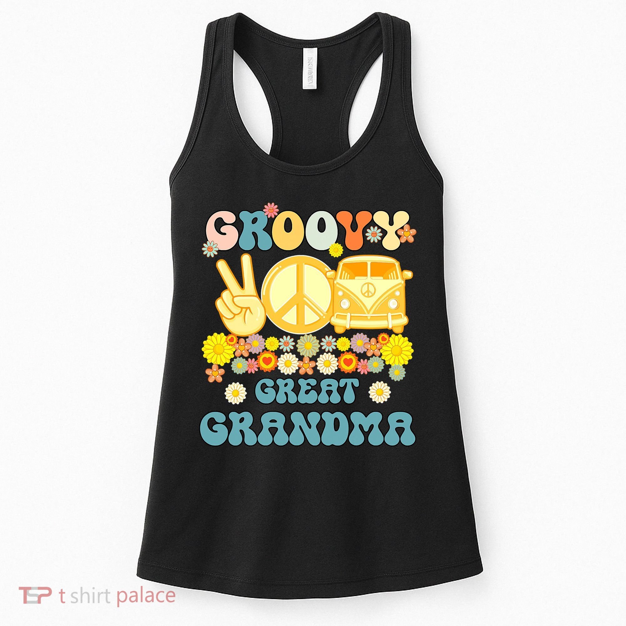 Groovy Great Grandma Retro Matching Family Women's Tank Top