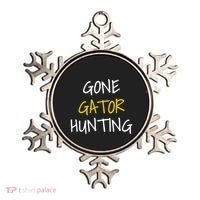 Gone Gator Hunting Gift Ornament thumb 0