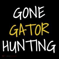 Gone Gator Hunting Gift Ornament thumb 1