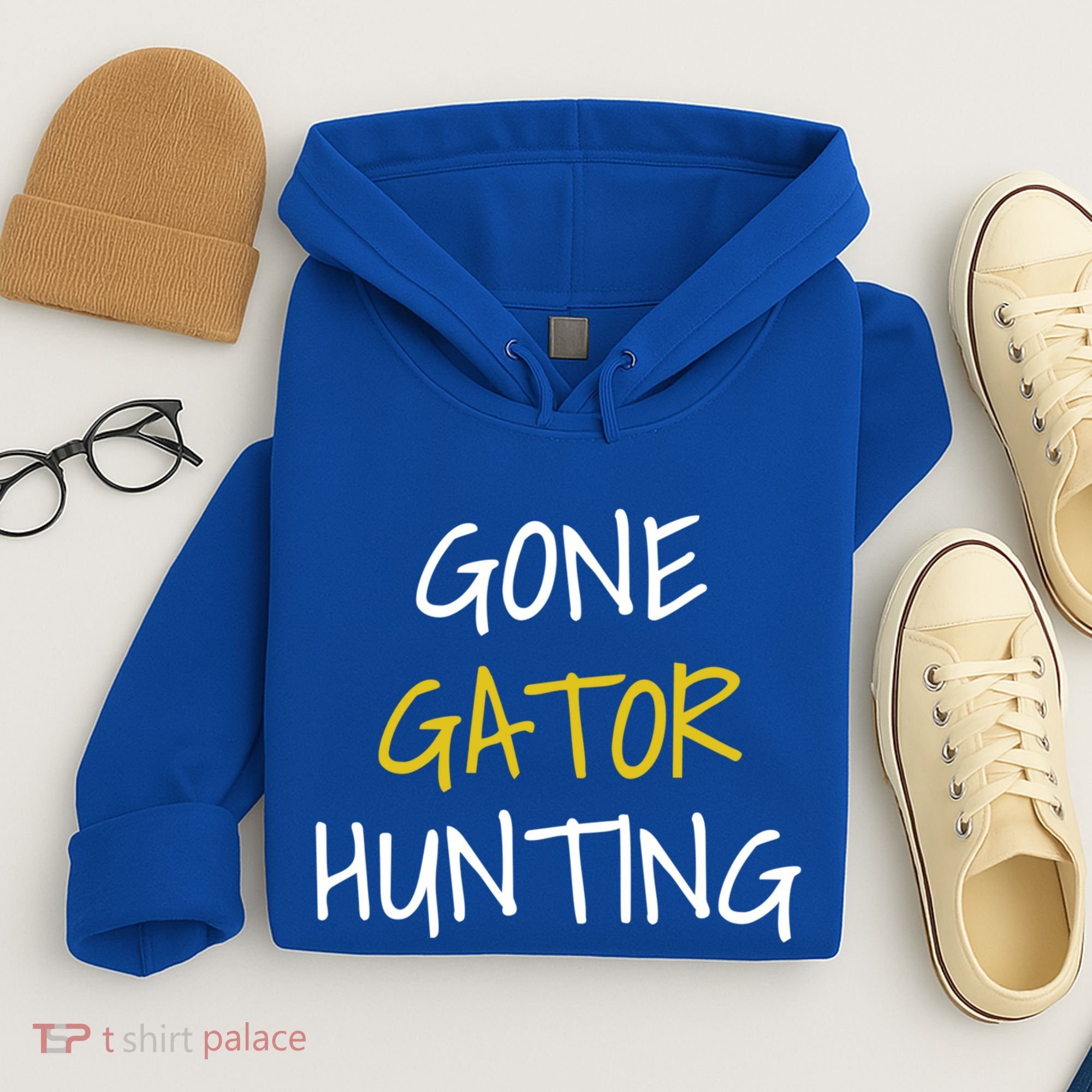 Gone Gator Hunting Gift Hoodie
