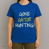 Gone Gator Hunting Gift T-Shirt thumb 4