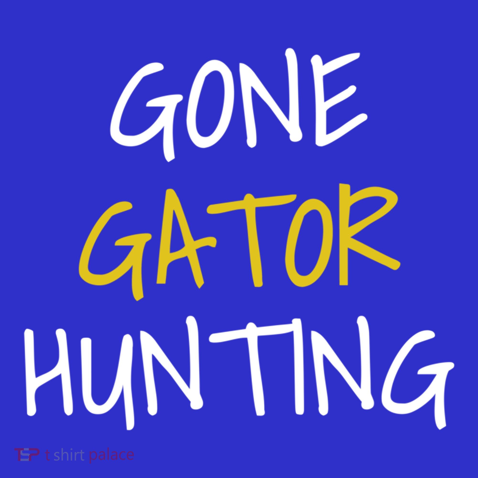 Gone Gator Hunting Gift Toddler Hoodie