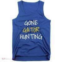 Gone Gator Hunting Gift Tank Top thumb 0