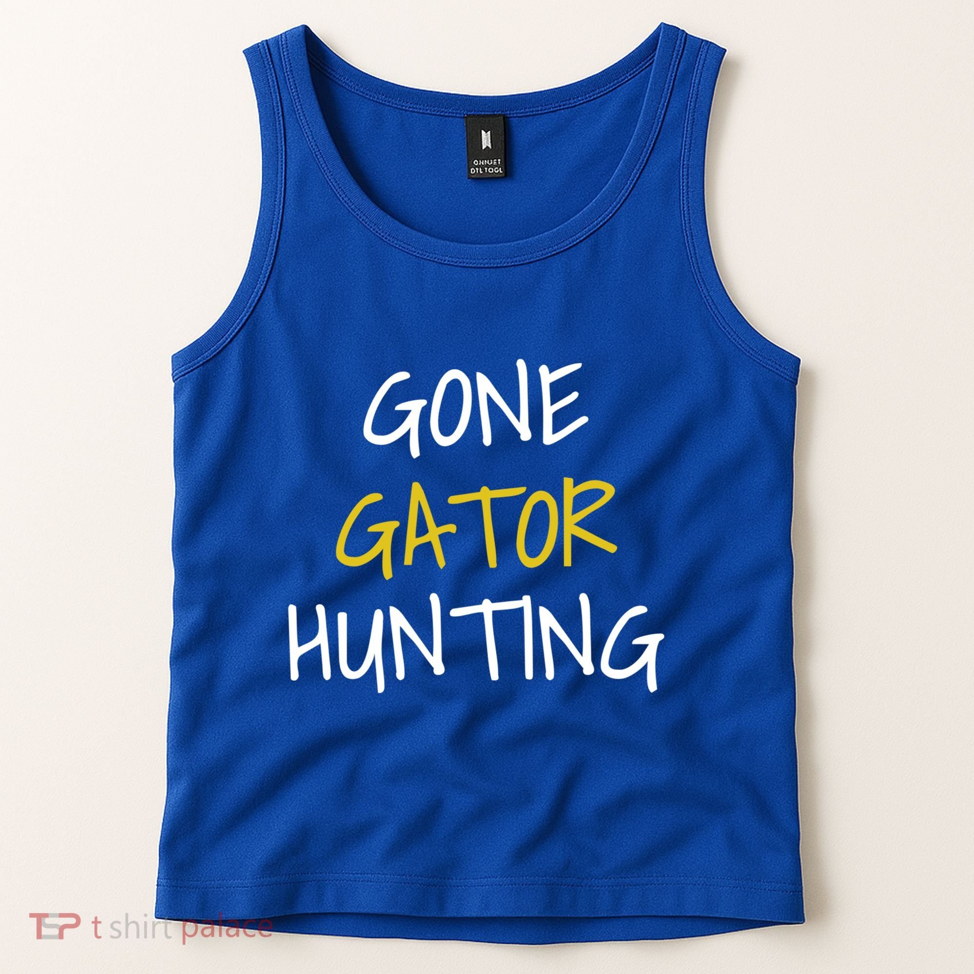 Gone Gator Hunting Gift Tank Top