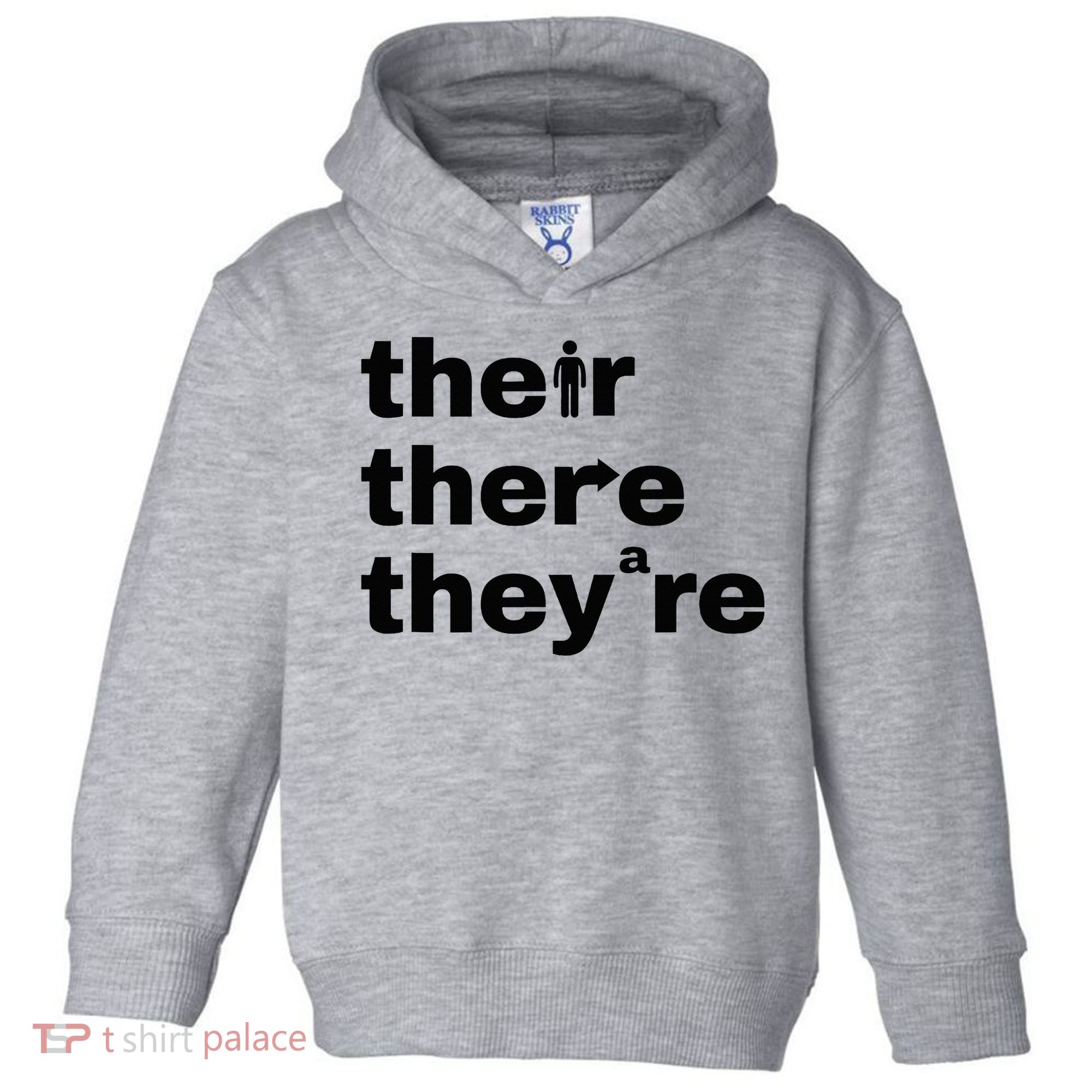 Grammar Geek Hilarious English Classroom Humor Toddler Hoodie