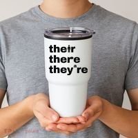 Grammar Geek Hilarious English Classroom Humor Tumbler thumb 2