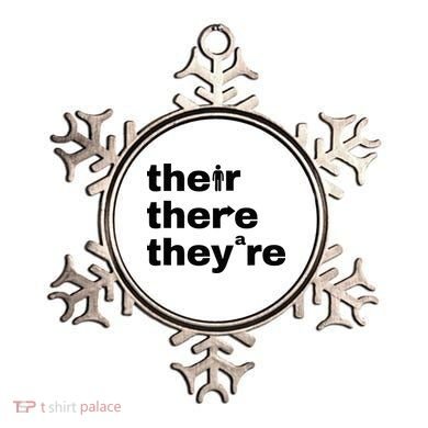 Grammar Geek Hilarious English Classroom Humor Ornament