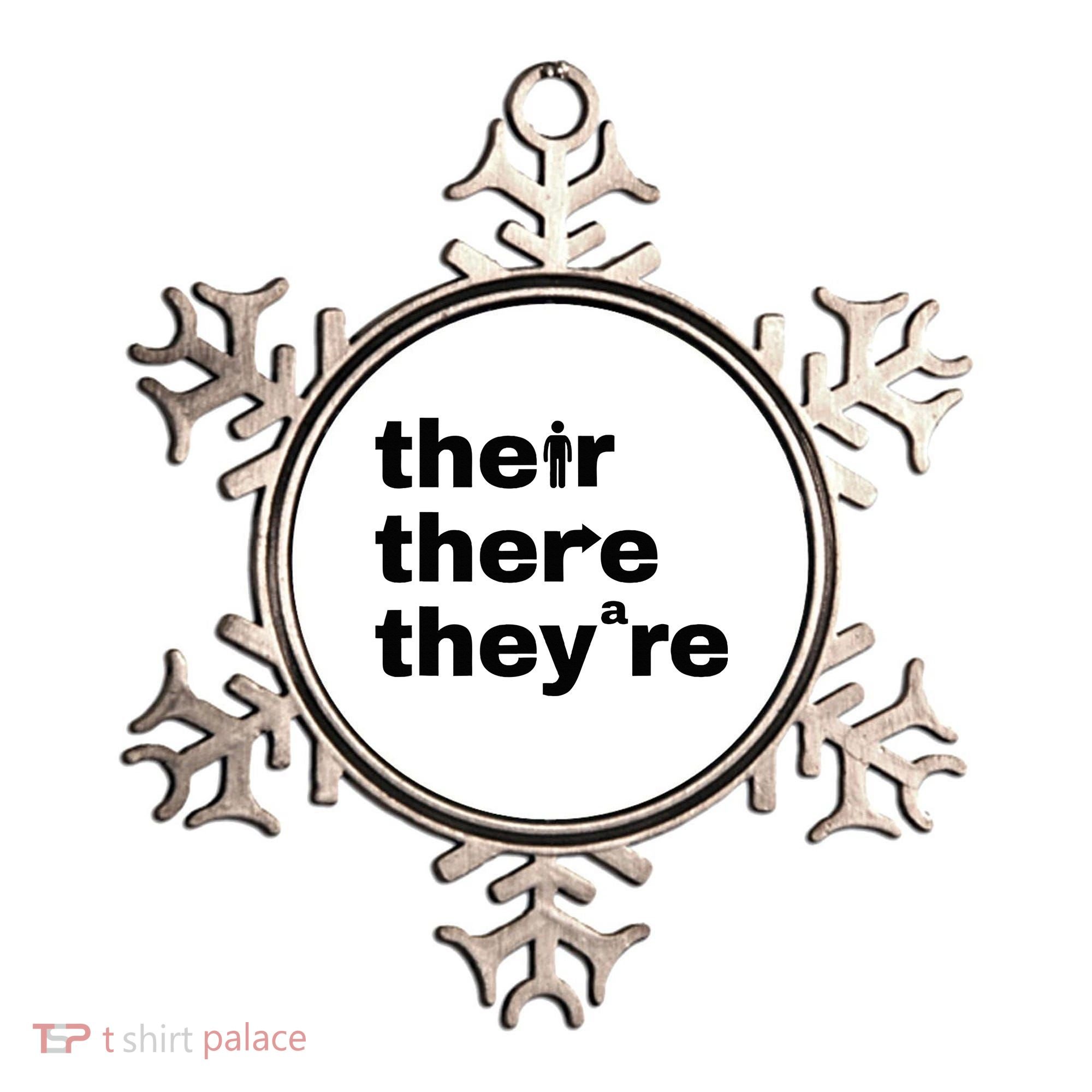 Grammar Geek Hilarious English Classroom Humor Ornament