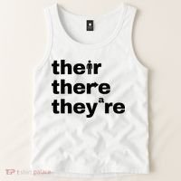 Grammar Geek Hilarious English Classroom Humor Tank Top thumb 2