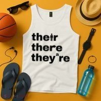 Grammar Geek Hilarious English Classroom Humor Tank Top thumb 4