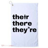 Grammar Geek Hilarious English Classroom Humor Golf Towel thumb 0