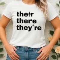 Grammar Geek Hilarious English Classroom Humor Women's T-Shirt thumb 2