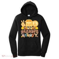 Groovy Grandpa Hippie Peace Retro Matching Party Family Women's Hoodie thumb 0