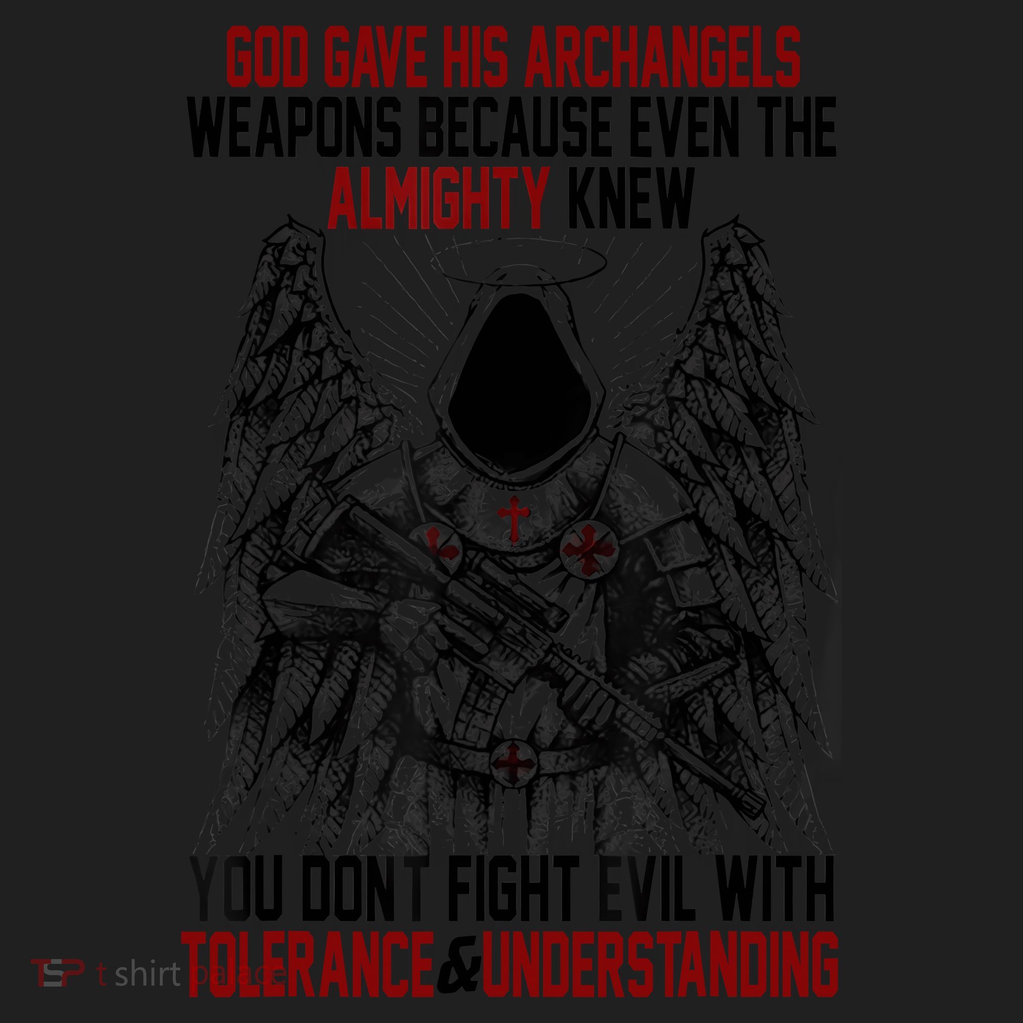 God Gave His Archangels Weapons Because Even The Almighty Women's Sweatshirt