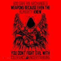 God Gave His Archangels Weapons Because Even The Almighty Santa Hat thumb 1
