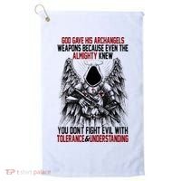 God Gave His Archangels Weapons Because Even The Almighty Golf Towel thumb 0