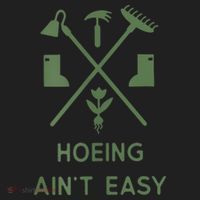 Gardening Garden Hoeing Aint Easy Beanie thumb 2