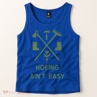 Gardening Garden Hoeing Aint Easy Tank Top thumb 2