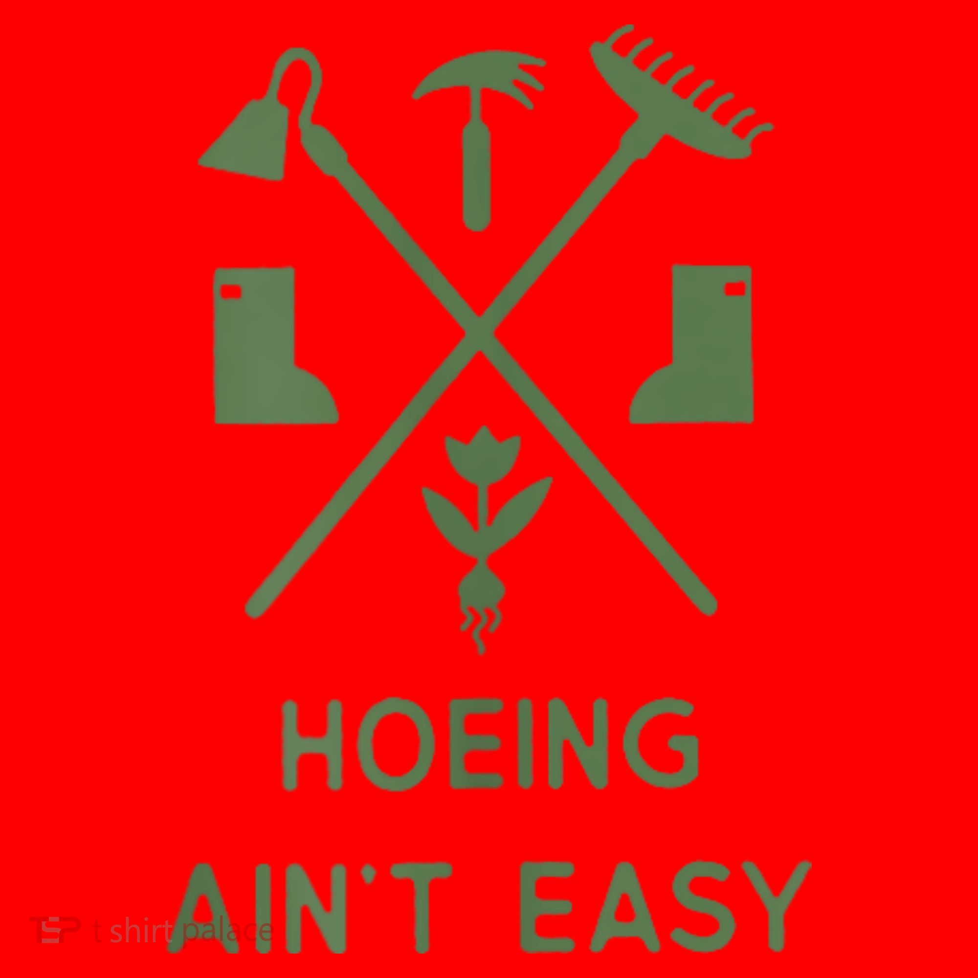 Gardening Garden Hoeing Aint Easy Santa Hat