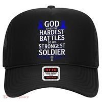 God Gives Hardest Battle Juvenile Arthritis Awareness Hat thumb 0