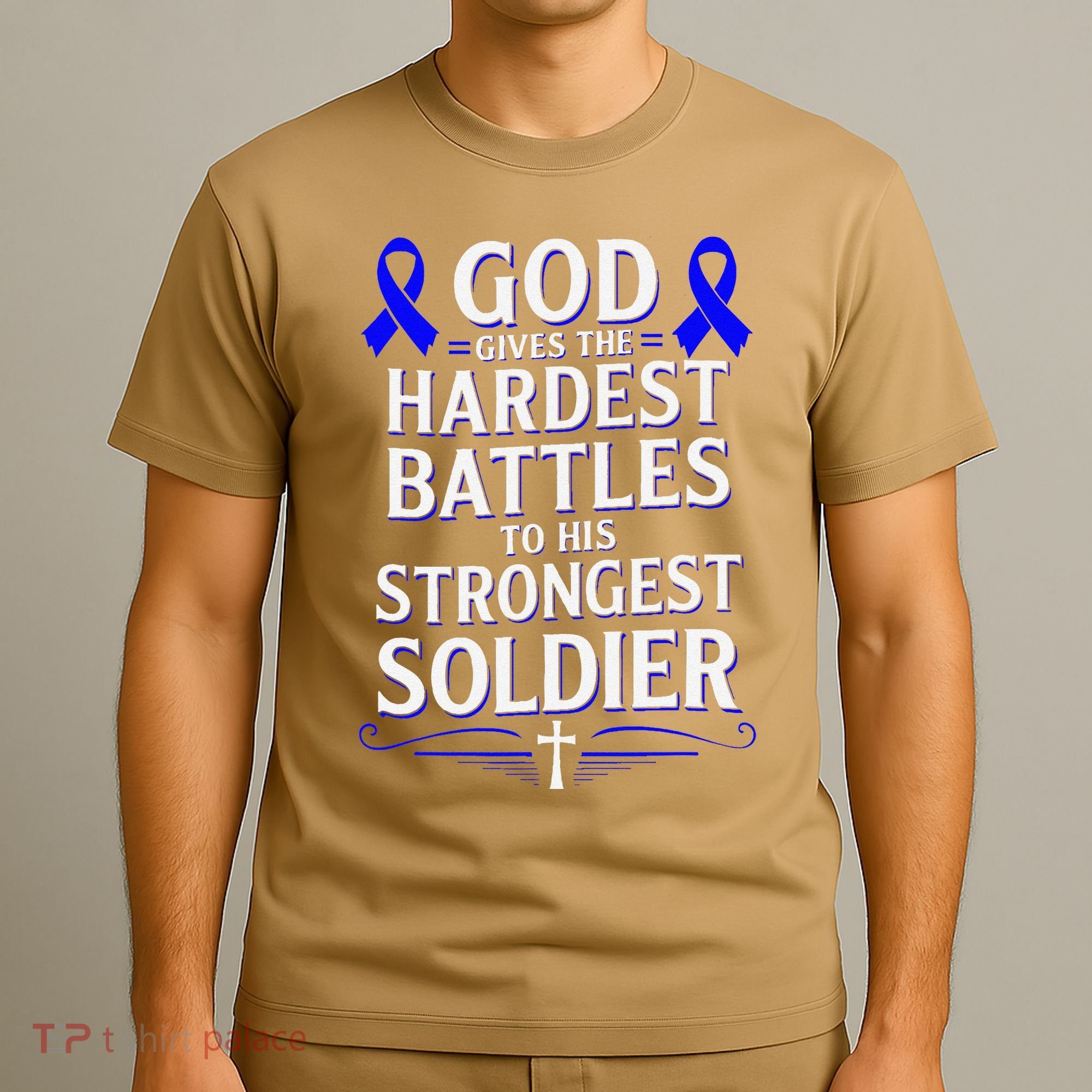 God Gives Hardest Battle Juvenile Arthritis Awareness T-Shirt