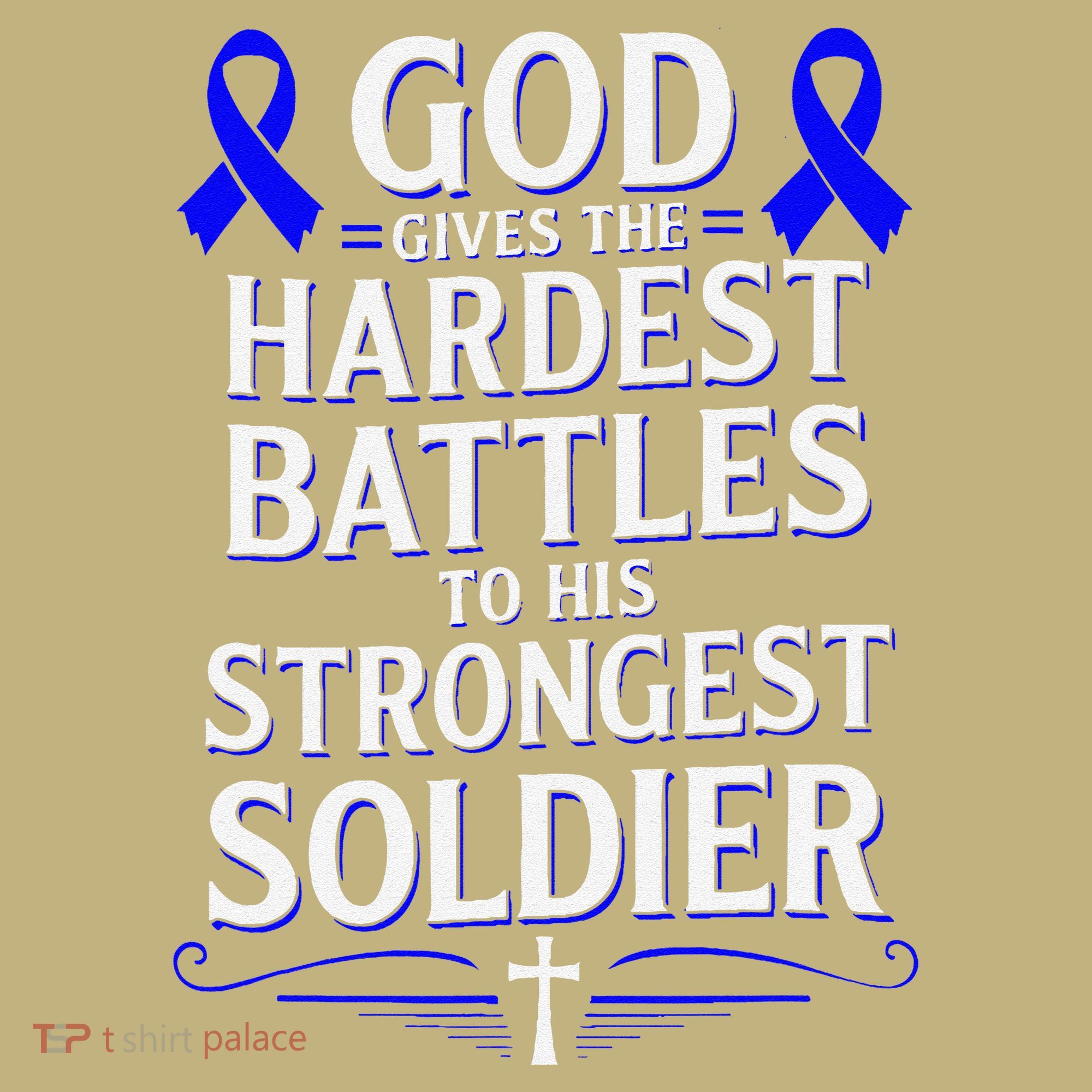 God Gives Hardest Battle Juvenile Arthritis Awareness Mousepad