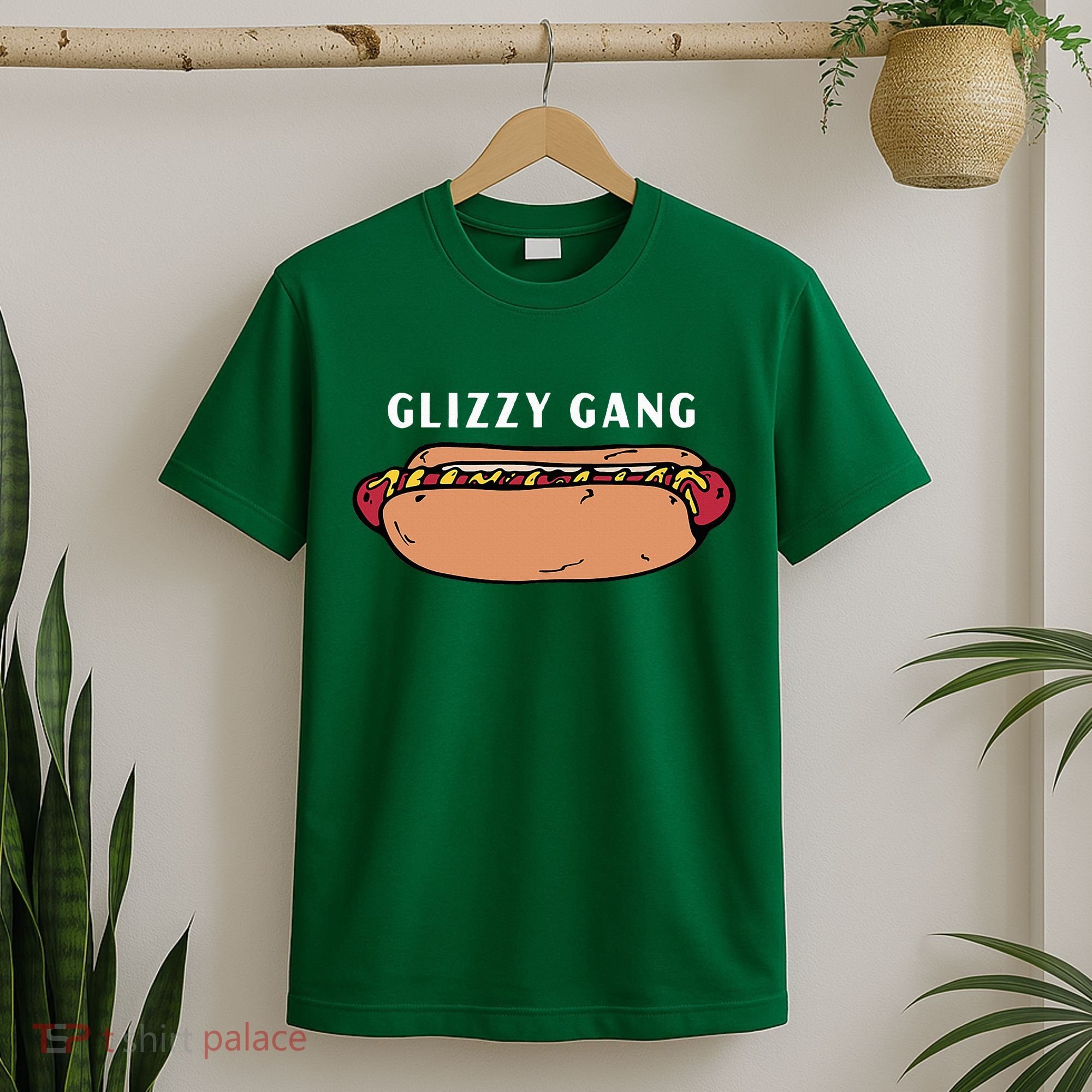 Glizzy Gang Hotdog Funny T-Shirt