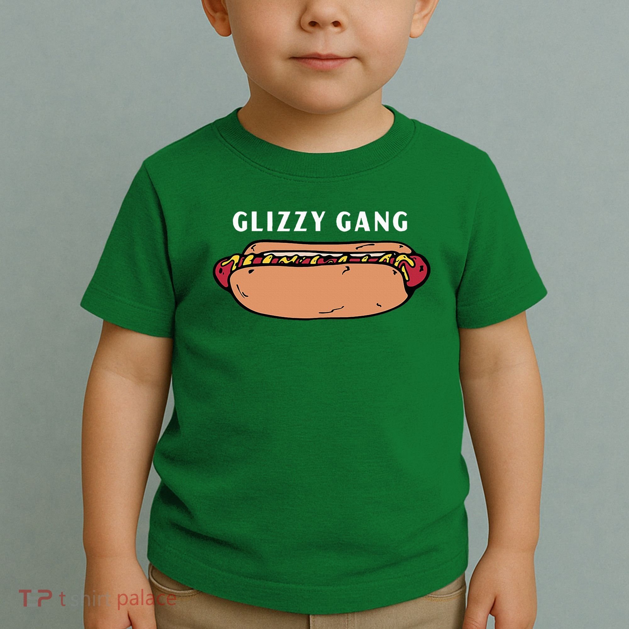 Glizzy Gang Hotdog Funny Toddler T-Shirt