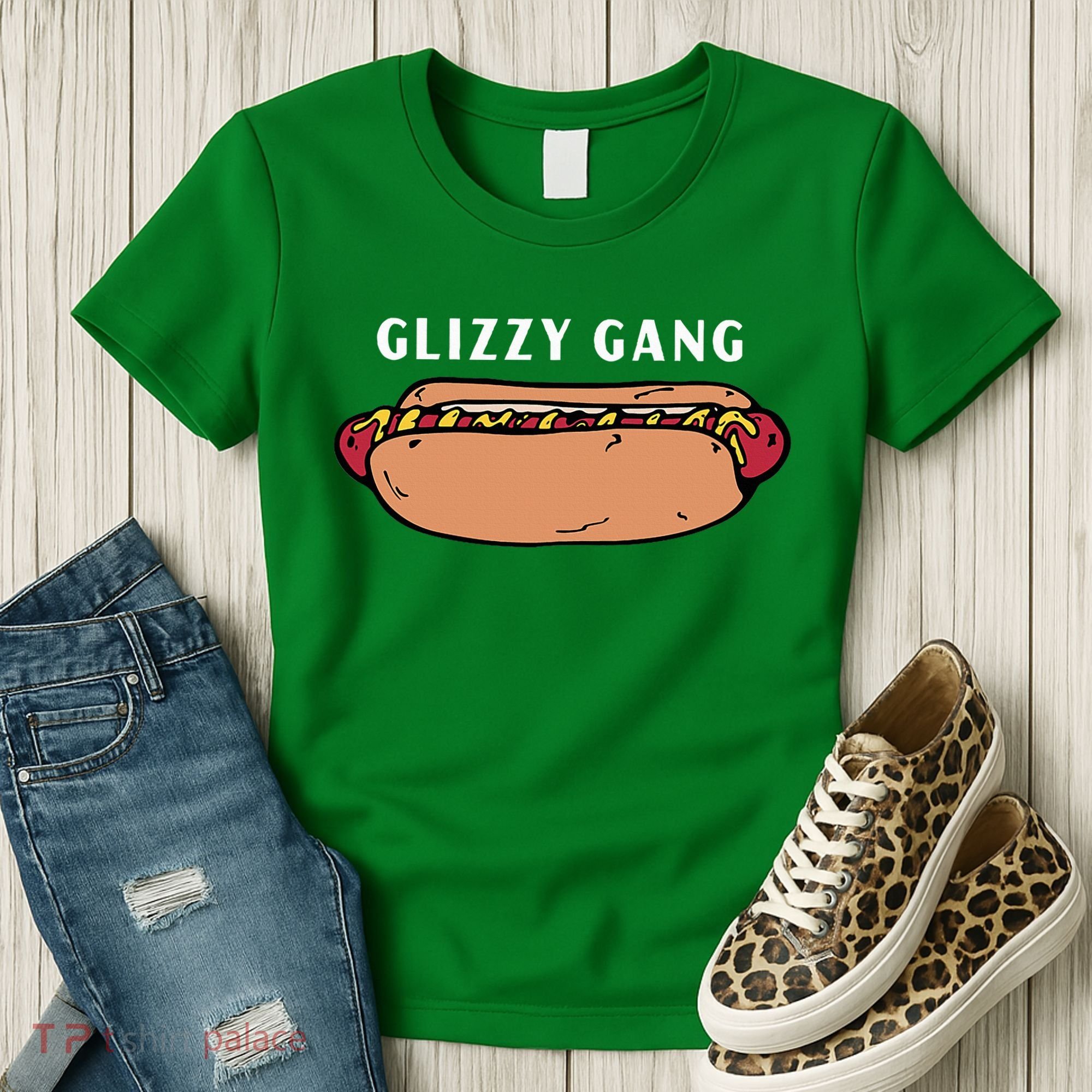 Glizzy Gang Hotdog Funny Women's T-Shirt