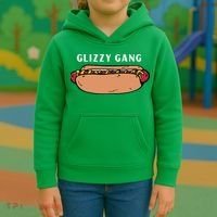 Glizzy Gang Hotdog Funny Kids Hoodie thumb 3