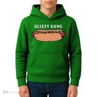 Glizzy Gang Hotdog Funny Kids Hoodie thumb 4