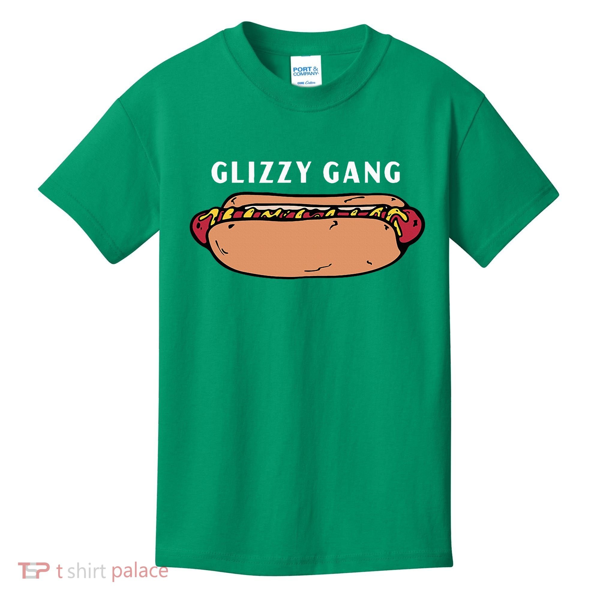 Glizzy Gang Hotdog Funny Kids T-Shirt