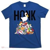 Goose Game Honk Untitled Goose Addiction Press Y To Honk Funny Gift T-Shirt thumb 0